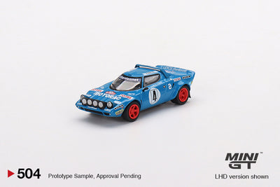 Mini GT Lancia Stratos HF 1979 Rally MonteCarlo Winner #4