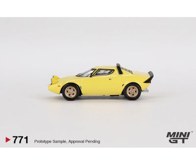 Mini GT #771 : Lancia Stratos HF Stradale Giallo Fly