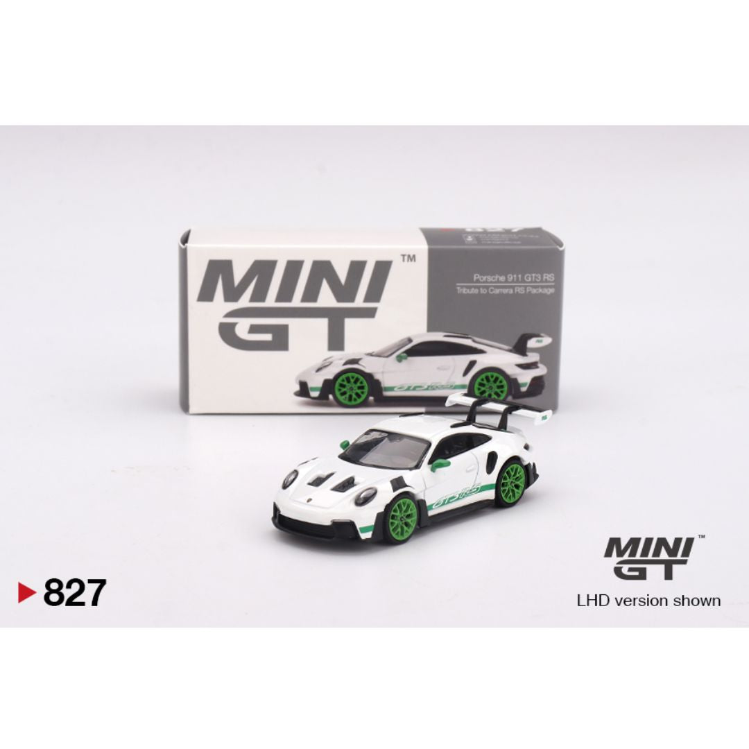 MINI GT #827: Porsche 911 (992) GT3 RS Tribute to Carrera RS Package