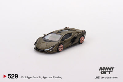 Mini GT Lamborghini Sián FKP 37 Presentation