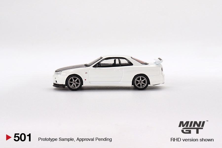 ミニカー MINI GT Nissan Skyline GT-R 32.34 Amazon.com: Diecast Model Car Compatible with Mini GT 1:64 Nissan