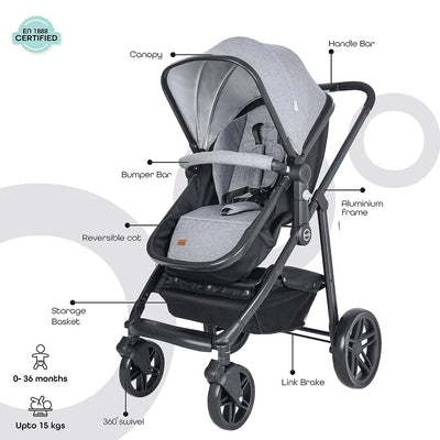 Moon Tres 3 in 1 Travel System