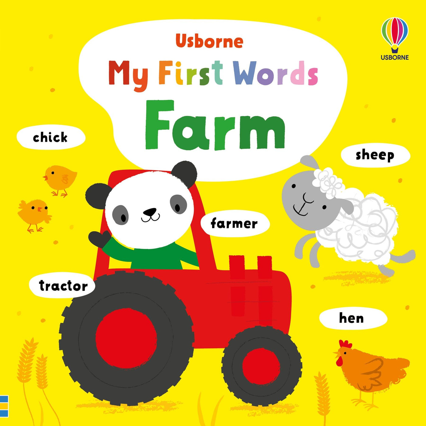 My First Words Farm - Board Book | Usborne