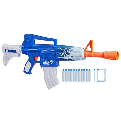 Nerf Fortnite Blue Shock Dart Blaster