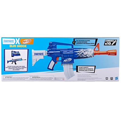 Nerf Fortnite Blue Shock Dart Blaster