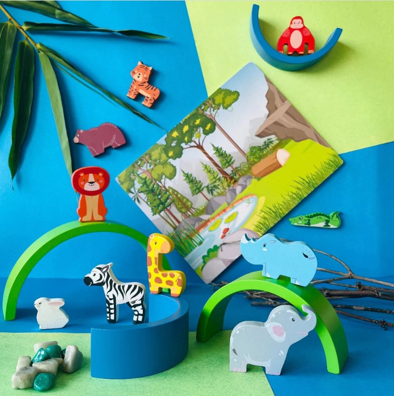 Open Ended Chunky Puzzle - Animals