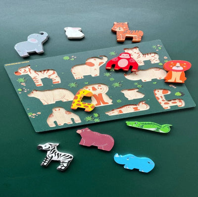 Open Ended Chunky Puzzle - Animals