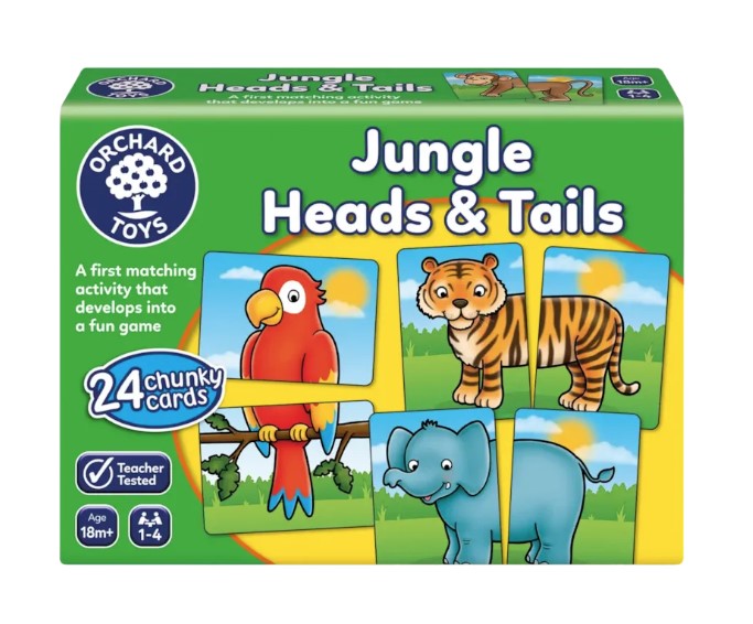 Orchard Toys Jungle Heads and Tails