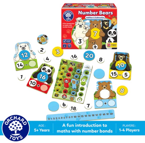 Orchard Toys Number Bears