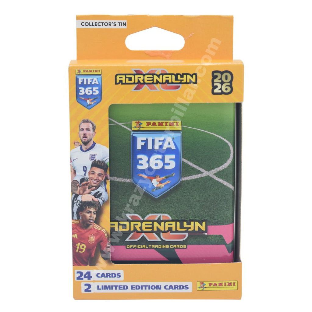 Panani: Fifa 365 Adrenalyn XL - Collector's Tin - Trading Card 26 Count