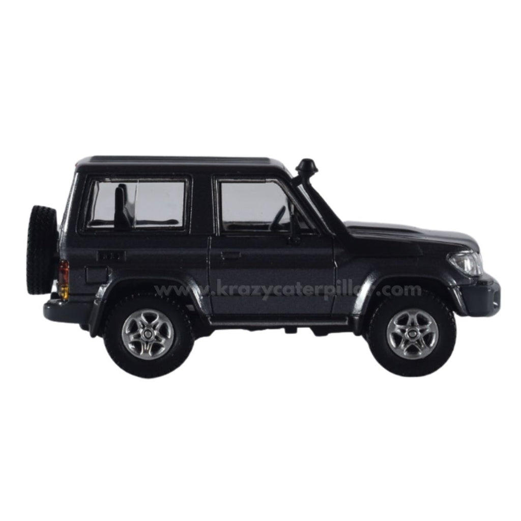 Para64 2014 Toyota Land Cruiser 71 Graphite Grey - 1:64 Die-Cast Scale Model