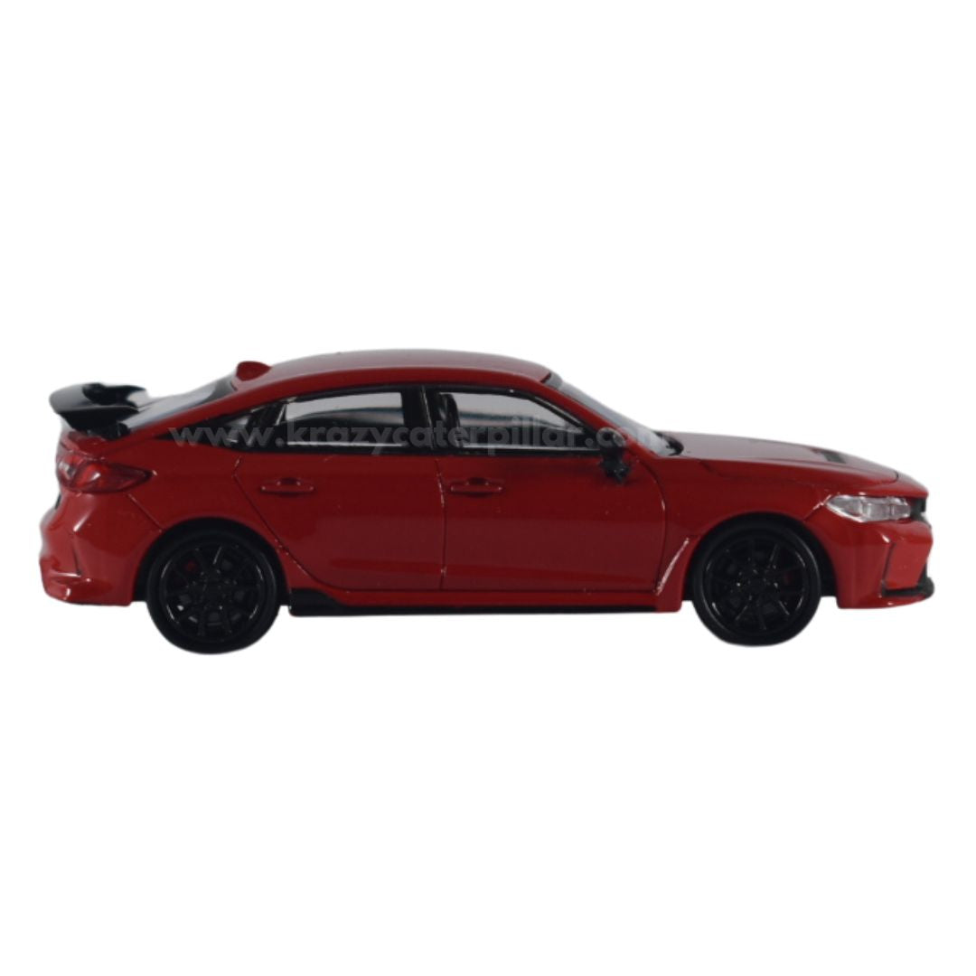 Para64 2023 Honda Civic Type R Ralley Red - 1:64 Die-Cast Scale Model