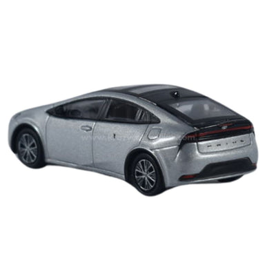 Para64 2023 Toyota Prius Cutting Edge Silver - 1:64 Dis Cast Scale Model