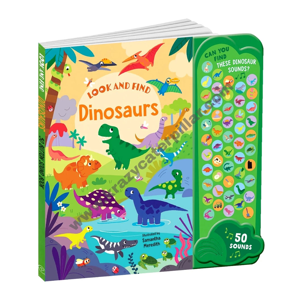 Parragon: 50 Sounds Book Dinosaurs - Board Book