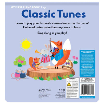 Parragon: My First Piano Book - Classic Tunes - Board Book