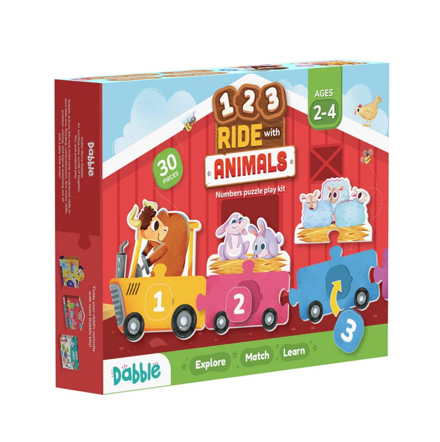 LoveDabble: 123 Ride with Animals