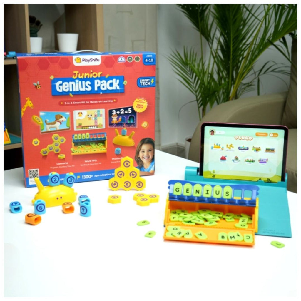 PlayShifu Junior Genius Pack - 3 in 1 Smart Kit