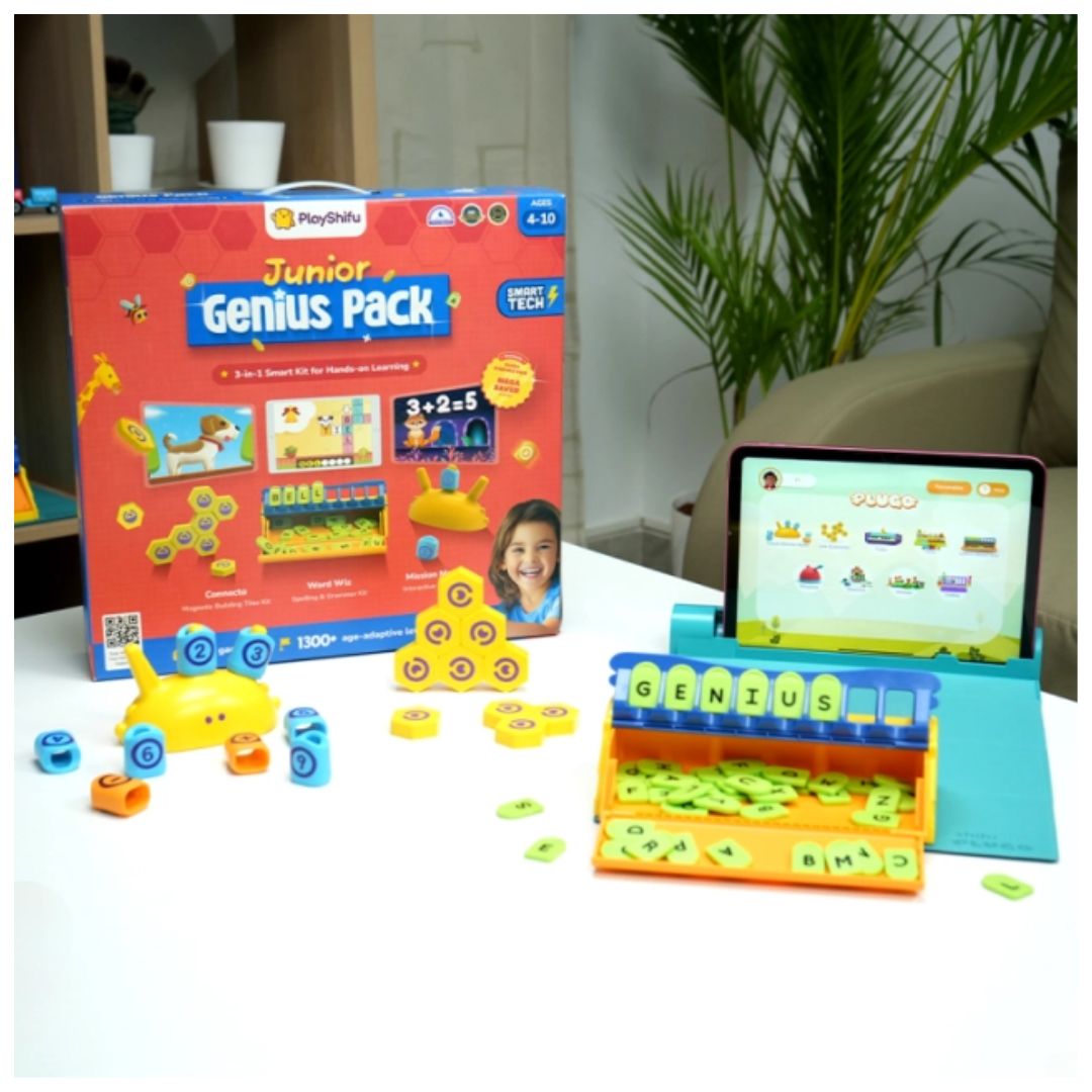 PlayShifu Junior Genius Pack -  3 in 1 Smart Kit
