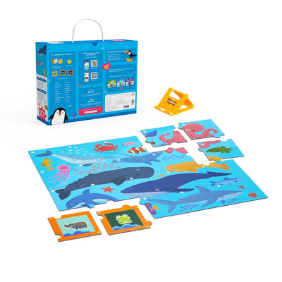 PlayShifu: Adventure Awaits-Marine World- AR Flash Card & Puzzle