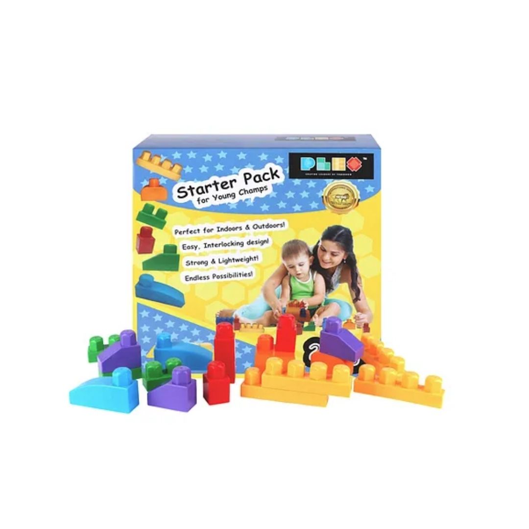 Building Blocks Starter Pack - 40 PCS | Plex