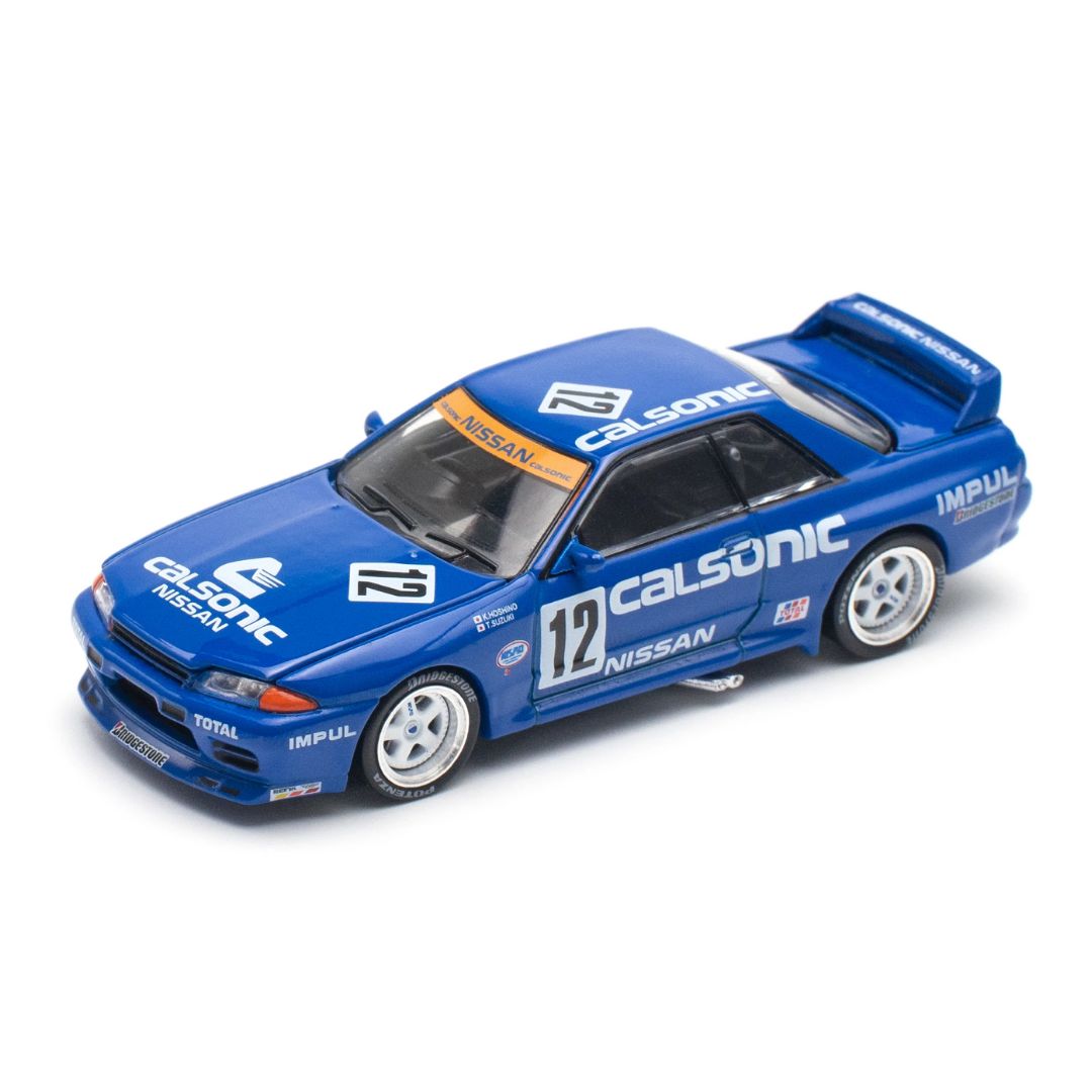 Pop Race Nissan Skyline Nissan GT R R32 JTC 1990 Calsonic #12 1:64