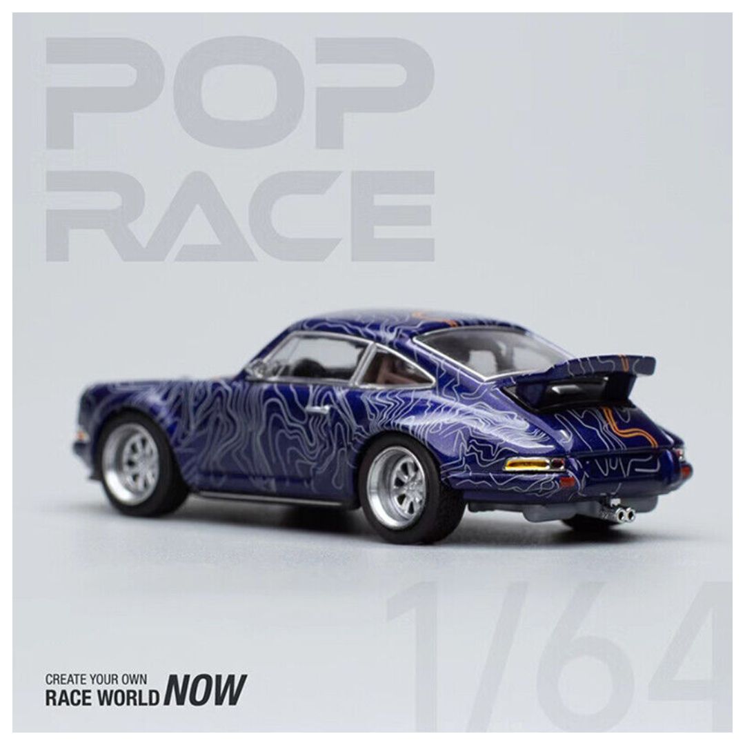 Pop Race #010: Porsche Singer 964 Mulholland Drive 1:64