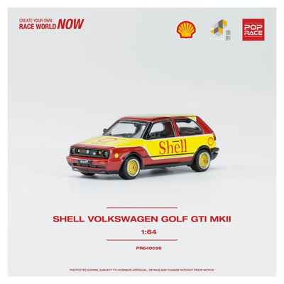 Pop Race #036: Pop Race x Tiny Shell Volkswagen Golf GTI MKII 1:64