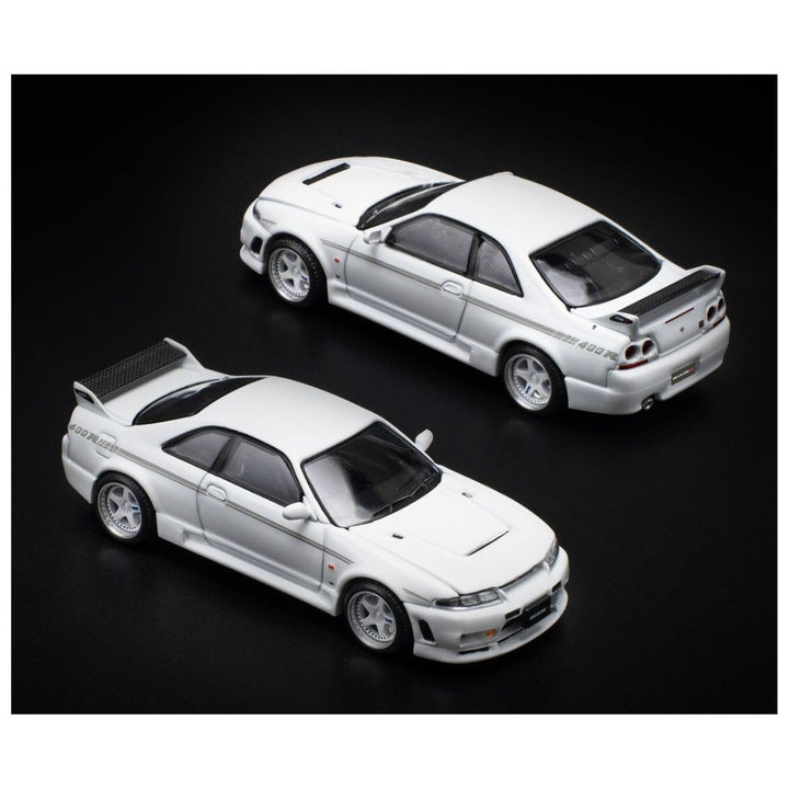 Pop Race #052: Nissan GTR R33 Nismo 400R White 1:64 – Krazy