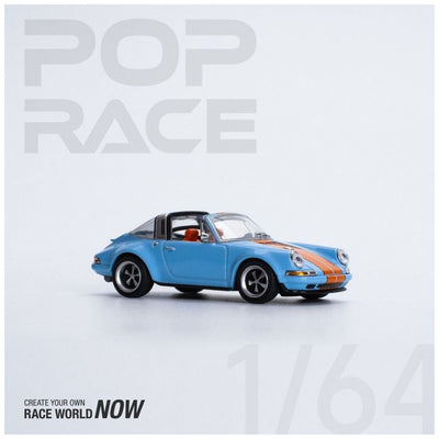 Pop Race #078 Porsche 911 Singer Targa Gulf 1:64