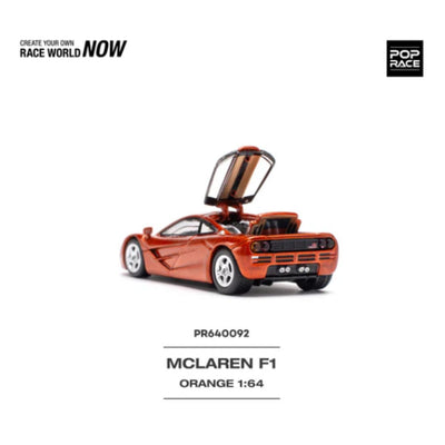 Pop Race #092 McLaren F1 Orange 1:64