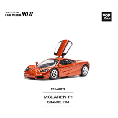 Pop Race #092 McLaren F1 Orange 1:64