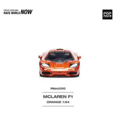 Pop Race #092 McLaren F1 Orange 1:64
