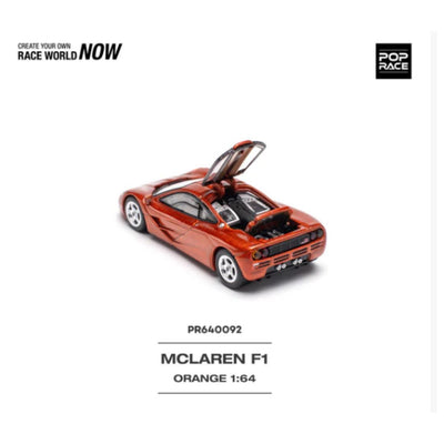Pop Race #092 McLaren F1 Orange 1:64