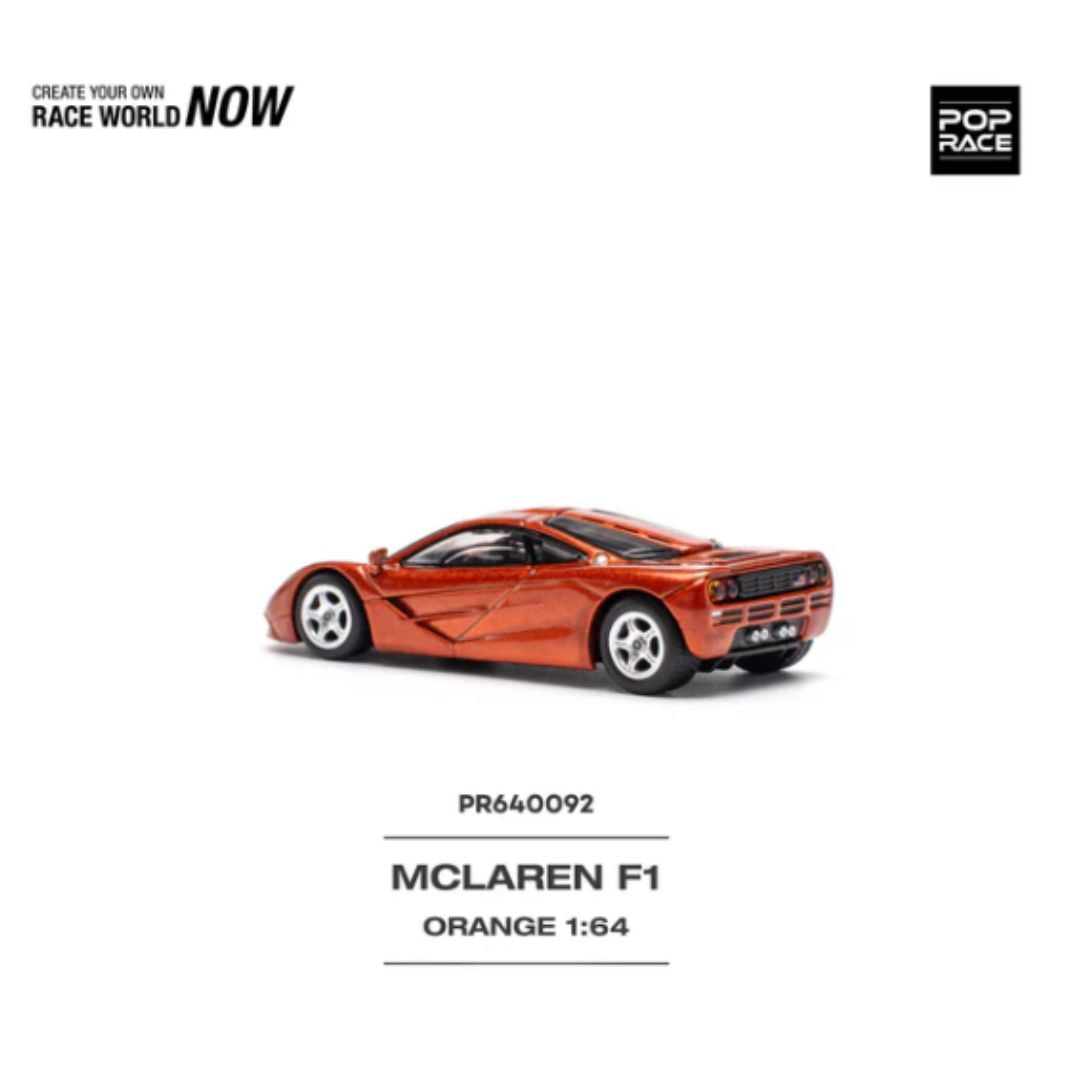 Pop Race #092 McLaren F1 Orange 1:64