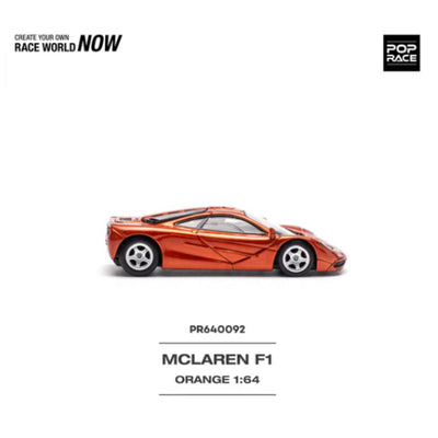 Pop Race #092 McLaren F1 Orange 1:64