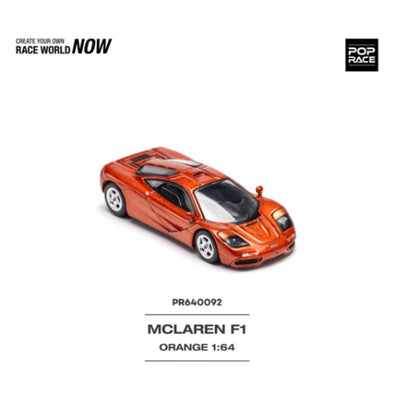 Pop Race #092 McLaren F1 Orange 1:64