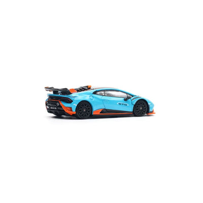 Pop Race #110 Lamborghini Huracan STO Blu Laufey 1:64