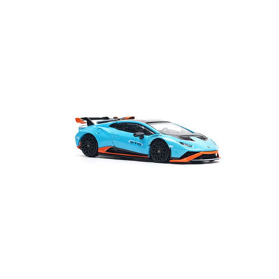 Pop Race #110 Lamborghini Huracan STO Blu Laufey 1:64