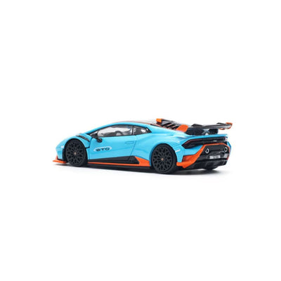 Pop Race #110 Lamborghini Huracan STO Blu Laufey 1:64