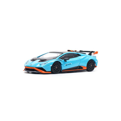 Pop Race #110 Lamborghini Huracan STO Blu Laufey 1:64