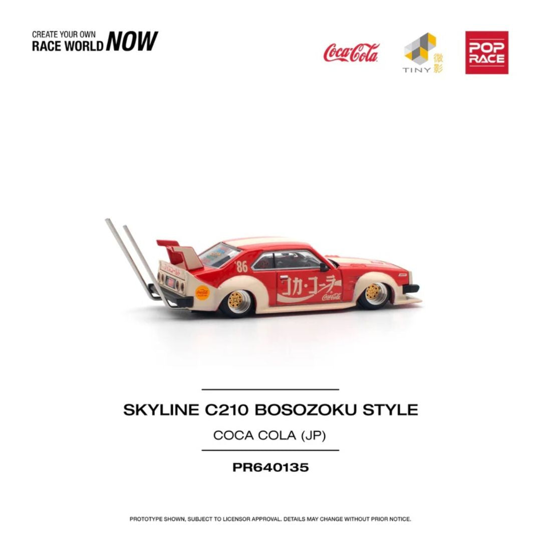 Pop Race #135: Skyline C210 Bosozoku Style Coca Cola JP