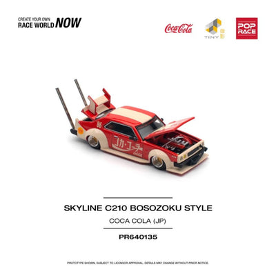 Pop Race #135: Skyline C210 Bosozoku Style Coca Cola JP
