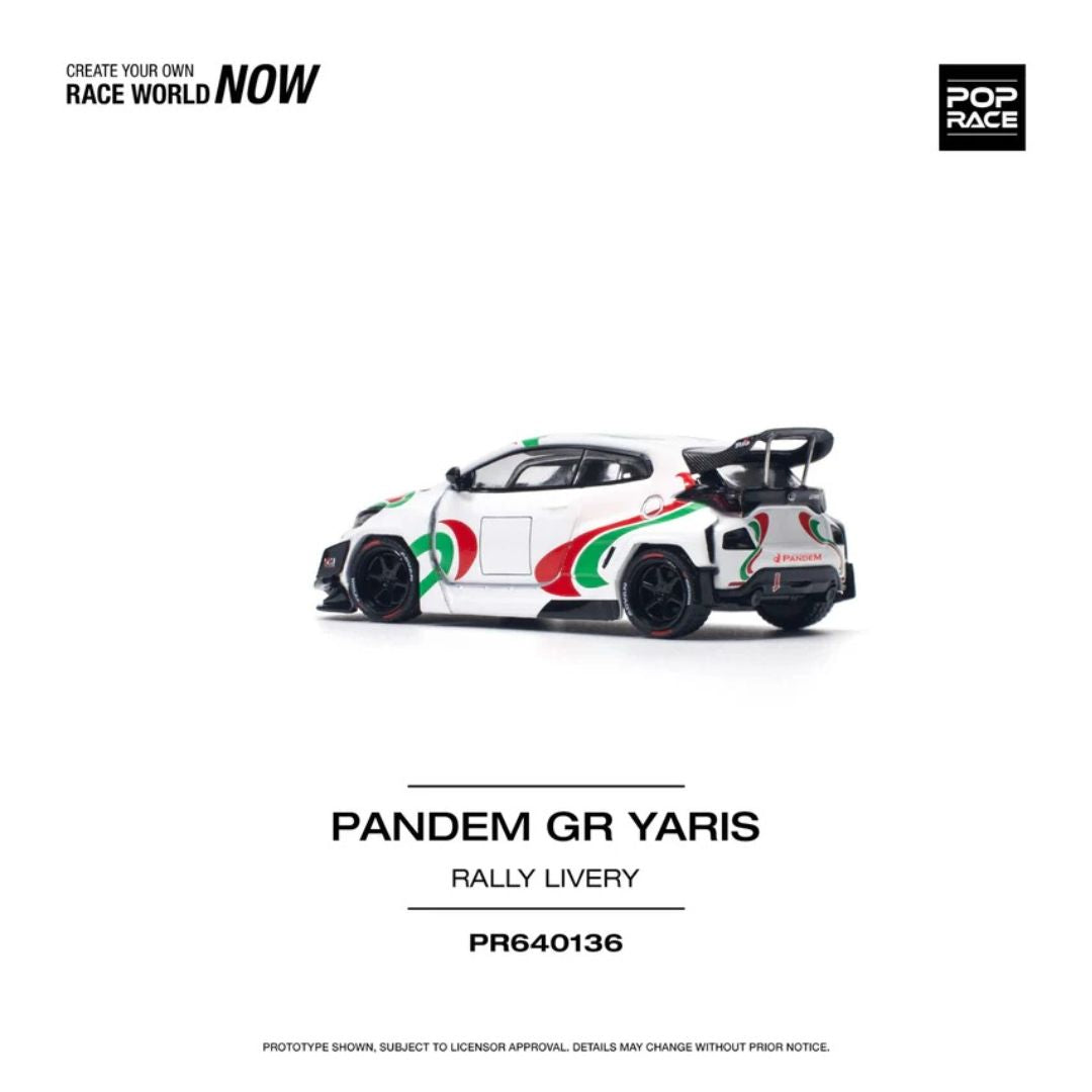 Pop Race #136: Pandem GR Yaris Rally Livery 1:64