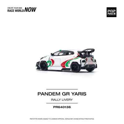 Pop Race #136: Pandem GR Yaris Rally Livery 1:64
