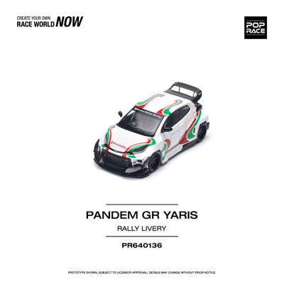 Pop Race #136: Pandem GR Yaris Rally Livery 1:64
