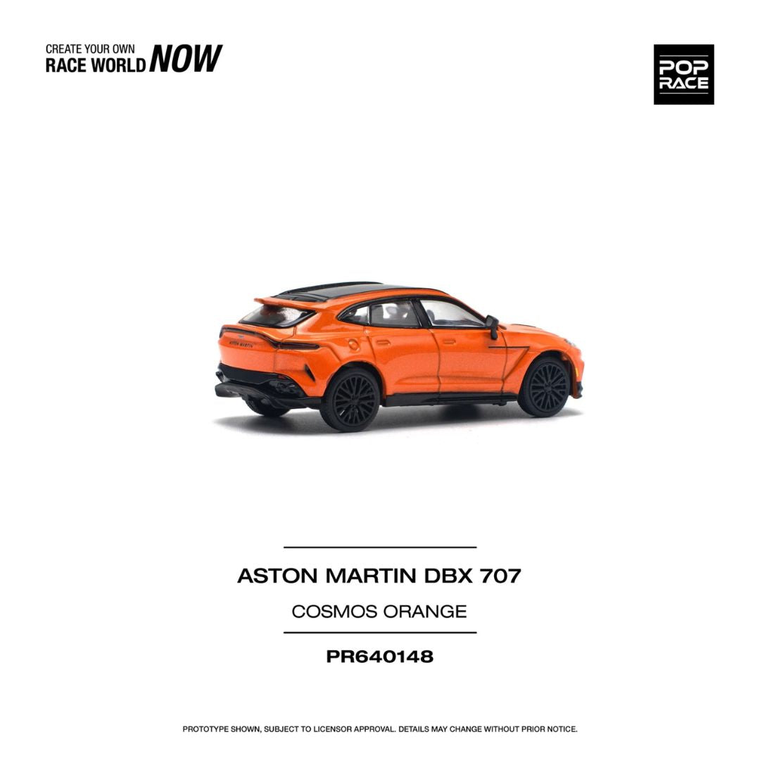 Pop Race #148: Aston Martin DBX 707 Cosmos Orange
