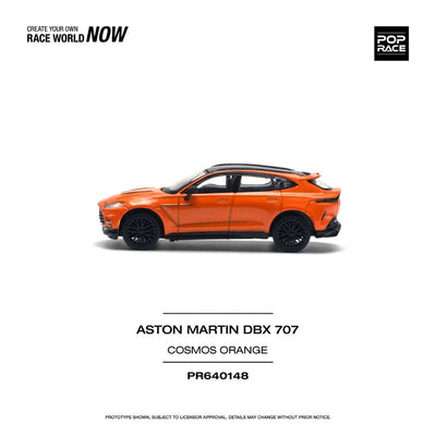Pop Race #148: Aston Martin DBX 707 Cosmos Orange