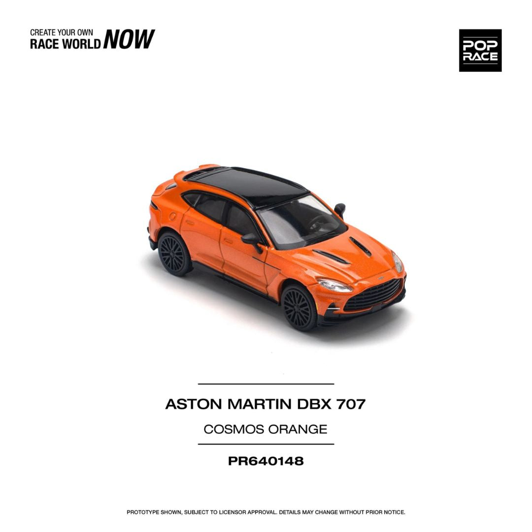Pop Race #148: Aston Martin DBX 707 Cosmos Orange