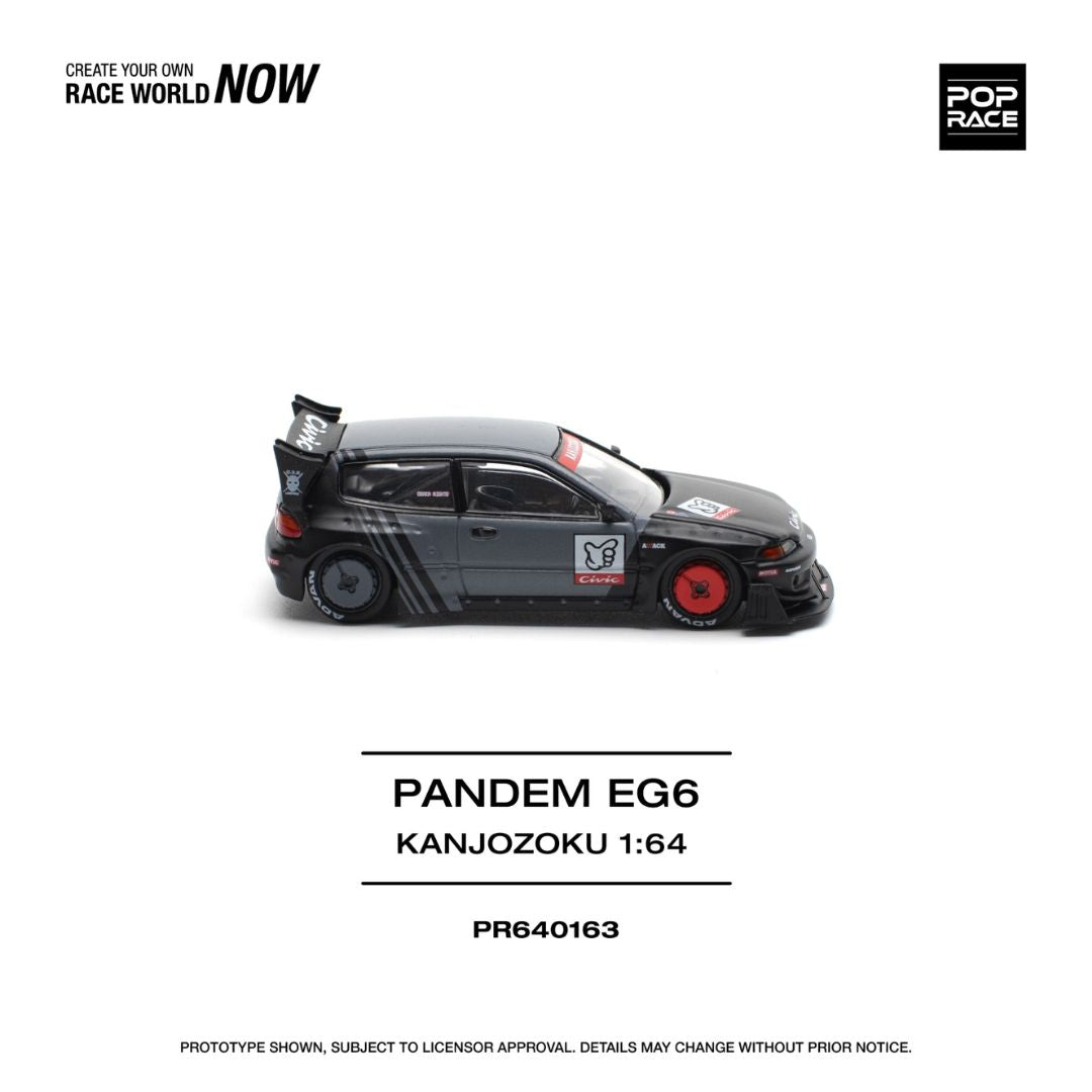 Pop Race #163: Pandem Civic EG6 Kanjozoku