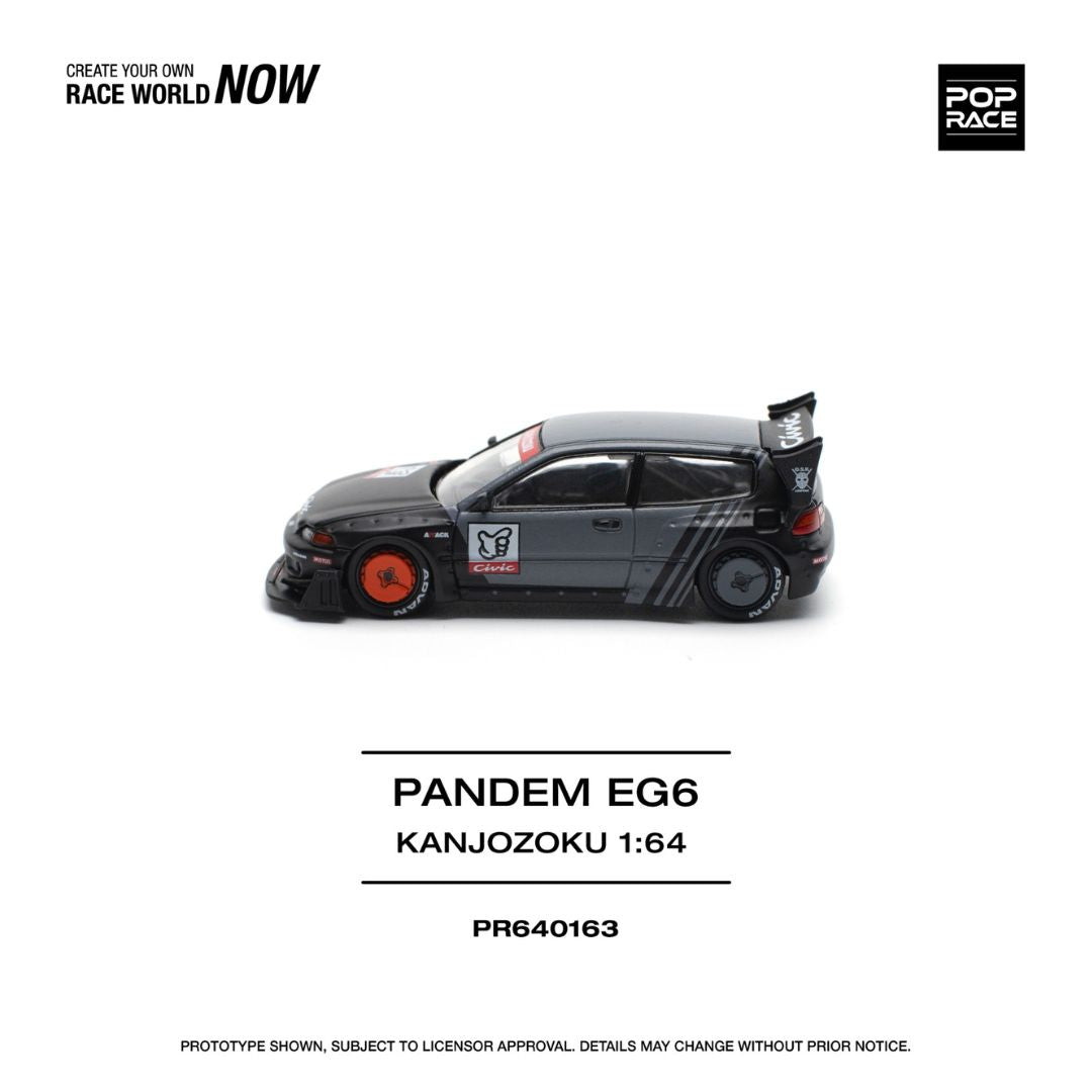 Pop Race #163: Pandem Civic EG6 Kanjozoku